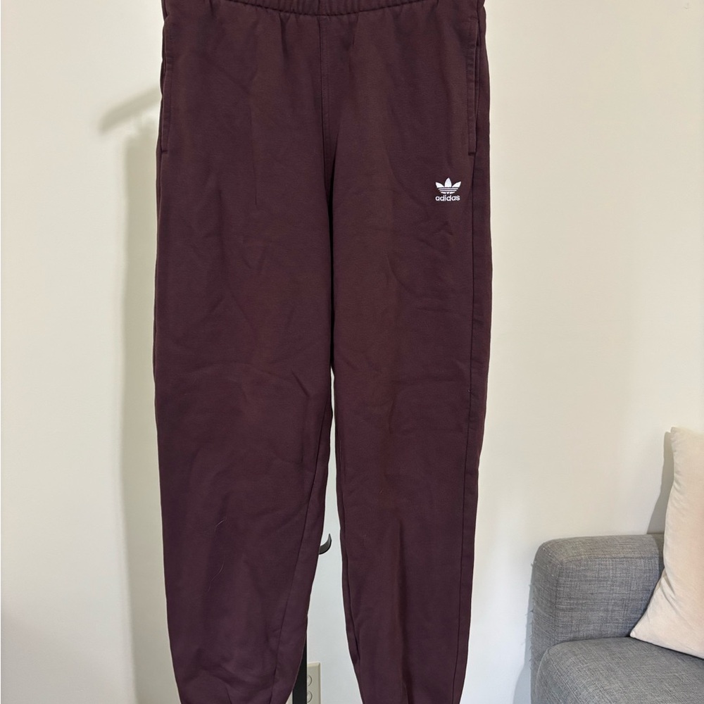 Adidas Maroon Joggers